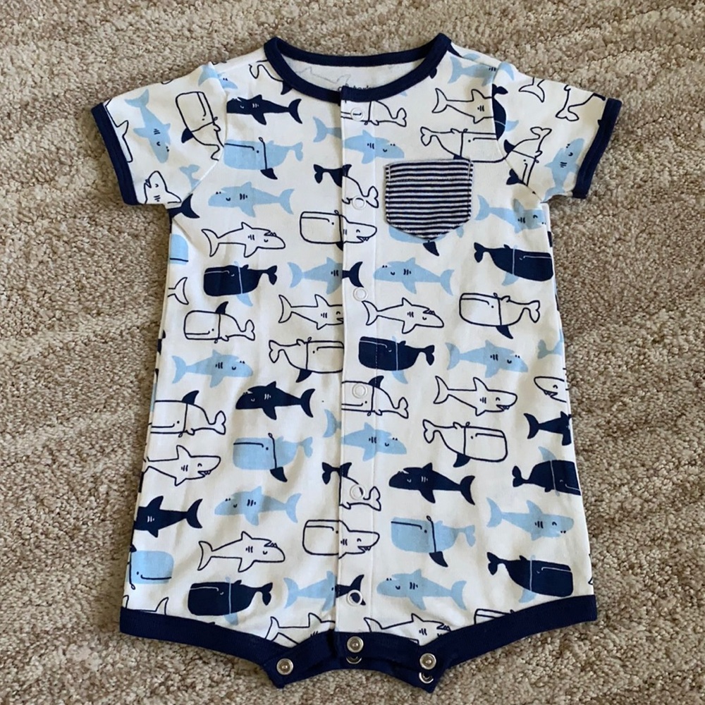 Carter’s Shark & Whale Romper